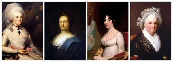 Wives of the Signers of the United States (US) Constitution