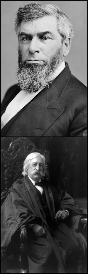 Chief Justices Waite and Fuller