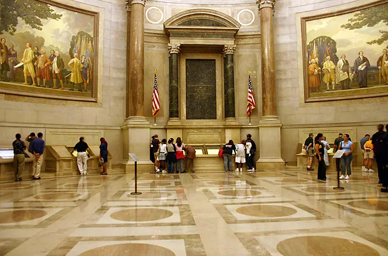 The National Archives Rotunda