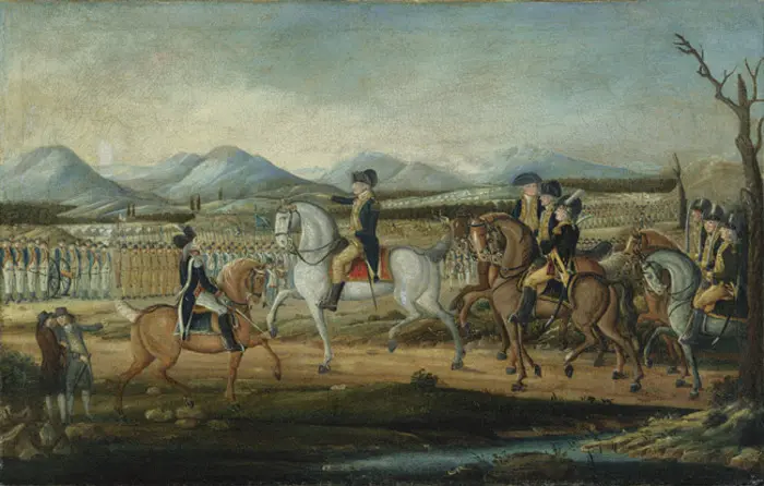 Washington Reviewing the Western Army